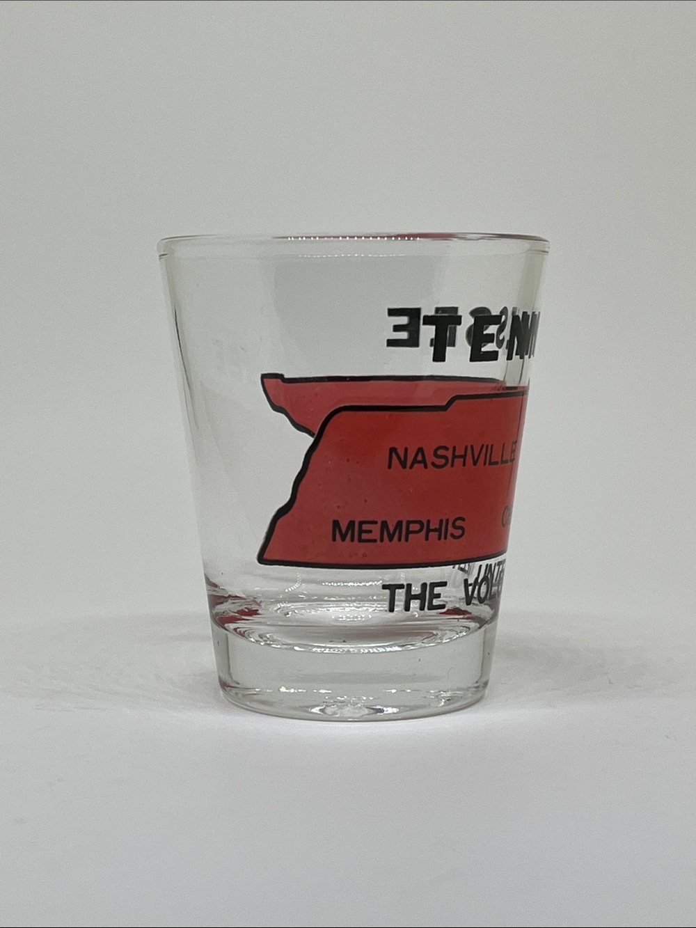 Tennessee Red Souvenir Shot Glass - Volunteer State - Picture 3 of 4